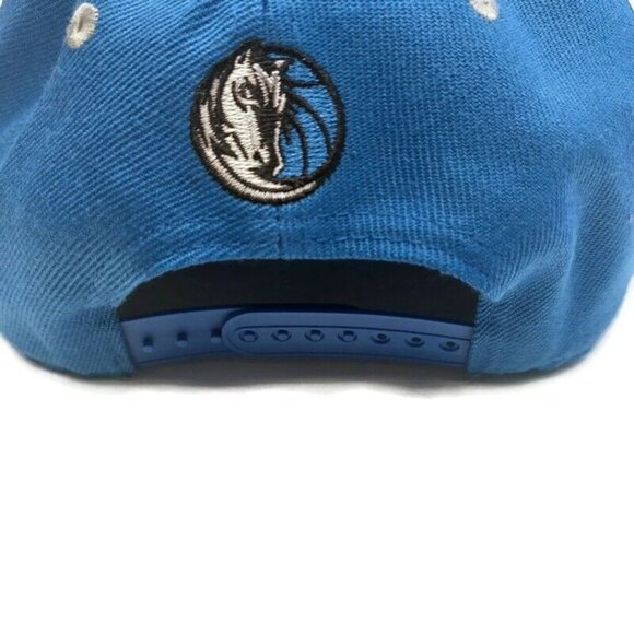 Ultra Game Men's Dallas Mavericks Snapback Hat Cap MAVS Blue One Size Fits Most - Picture 5 of 7